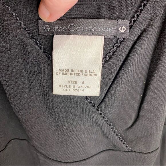 Guess Collection ⭐️⭐️ Vintage Fringe Dress Sz 6 - Picture 7 of 15